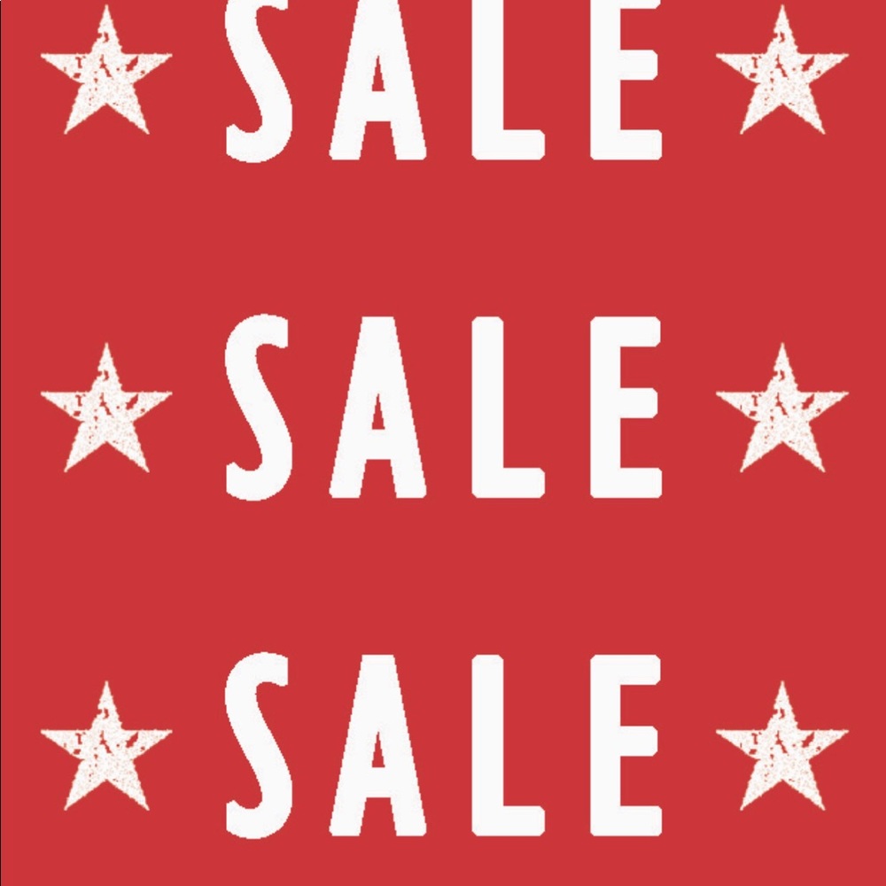 All items on sale!!!